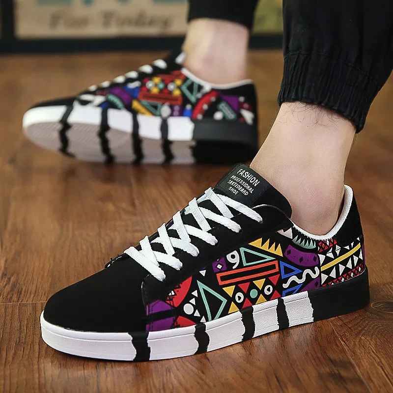 2024Spring New Casual Canvas Edition coreano Sports Tendy Men's Student Board Zapatos 7631