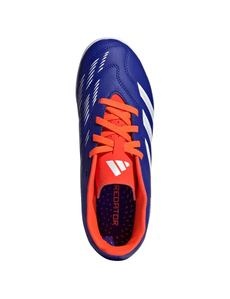 Adidas Junior Predator Club Turf Botas - Azul/Blanco