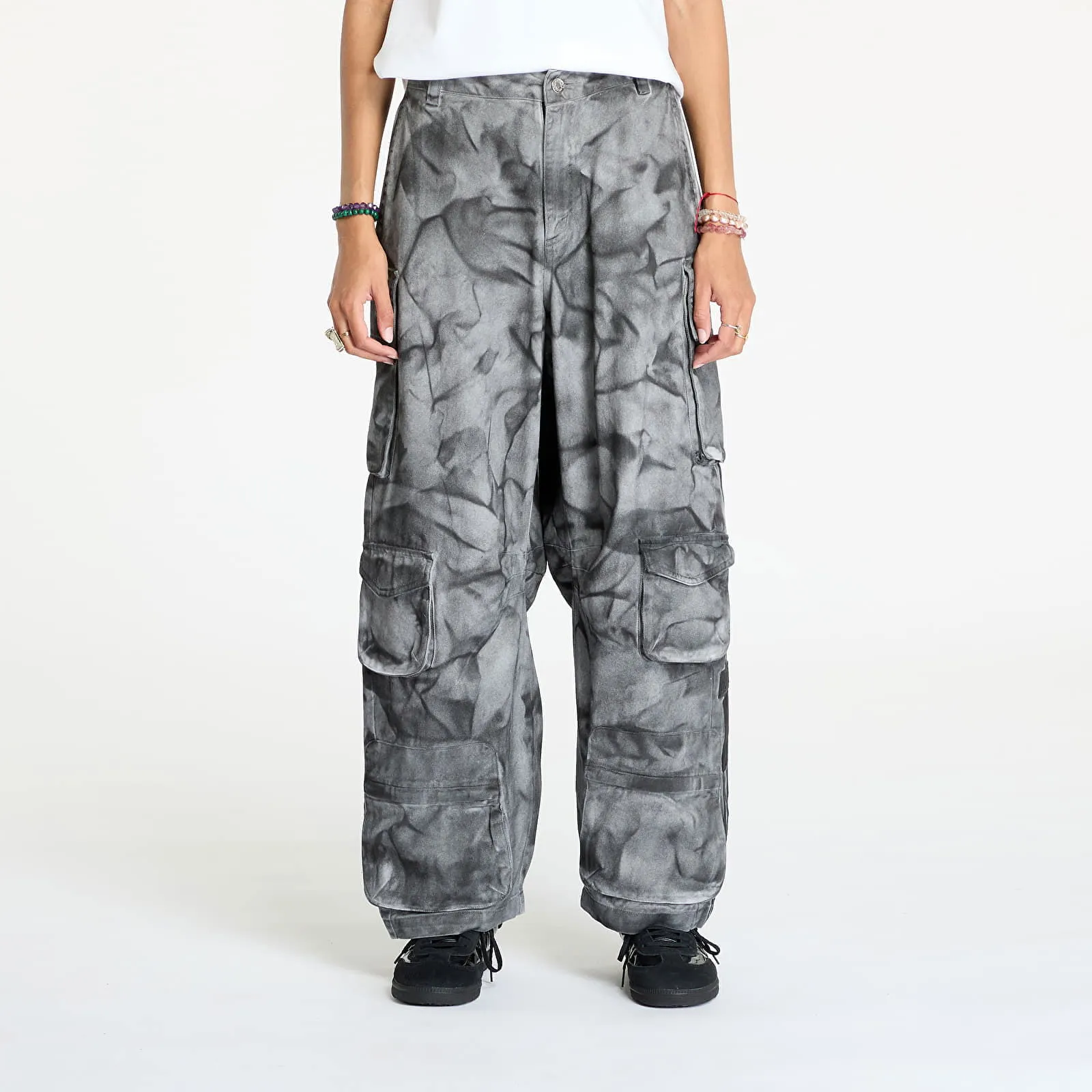 adidas Originals Pants adidas XXL Cargo Pant Carbon/ Multi Solid Grey 34