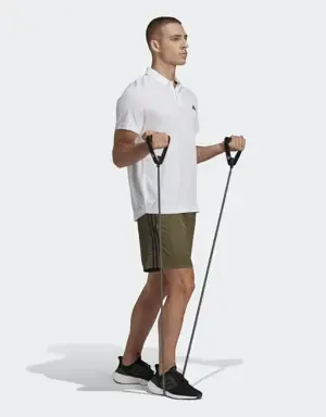 Adidas Pantalón corto Train Essentials Piqué Training 3 bandas