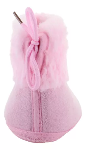 Baby Amor Botita Pantufla Suave Afelpada Peluche Niña 91403