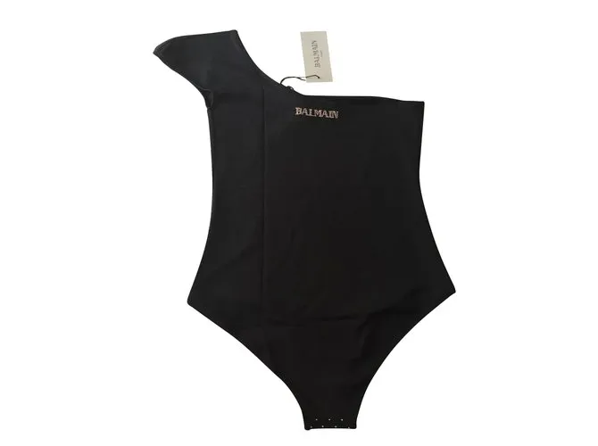 Balmain VESTIDO DE NATACION Negro 