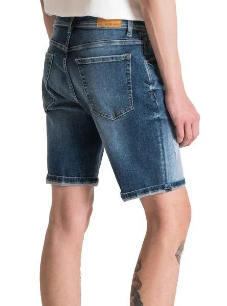 Antony Morato Men's Blue Dave Bermuda Shorts