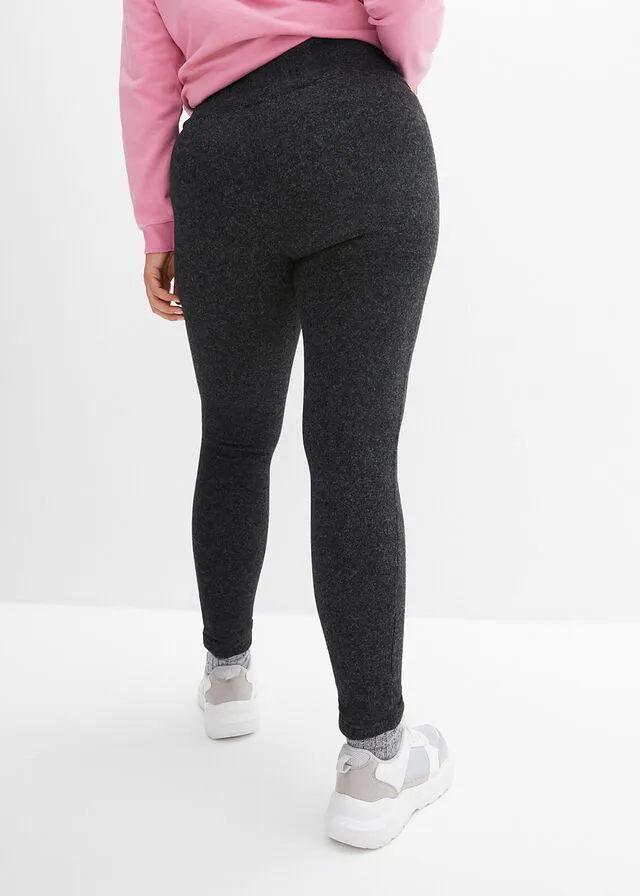 Black Maternity Pants Melange