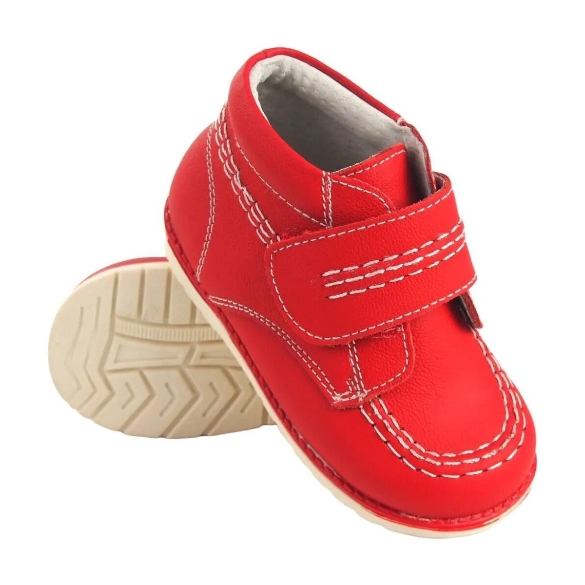 Red kids’ shoe a374