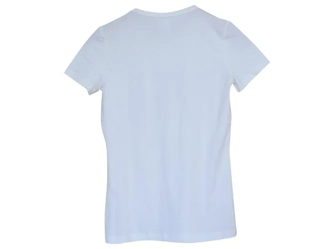 Camiseta Céline camiseta blanca Talla S SMALL Blanco 