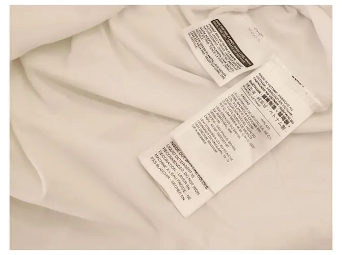 Camiseta de manga corta con logo estampado en algodón blanco de Levi's 