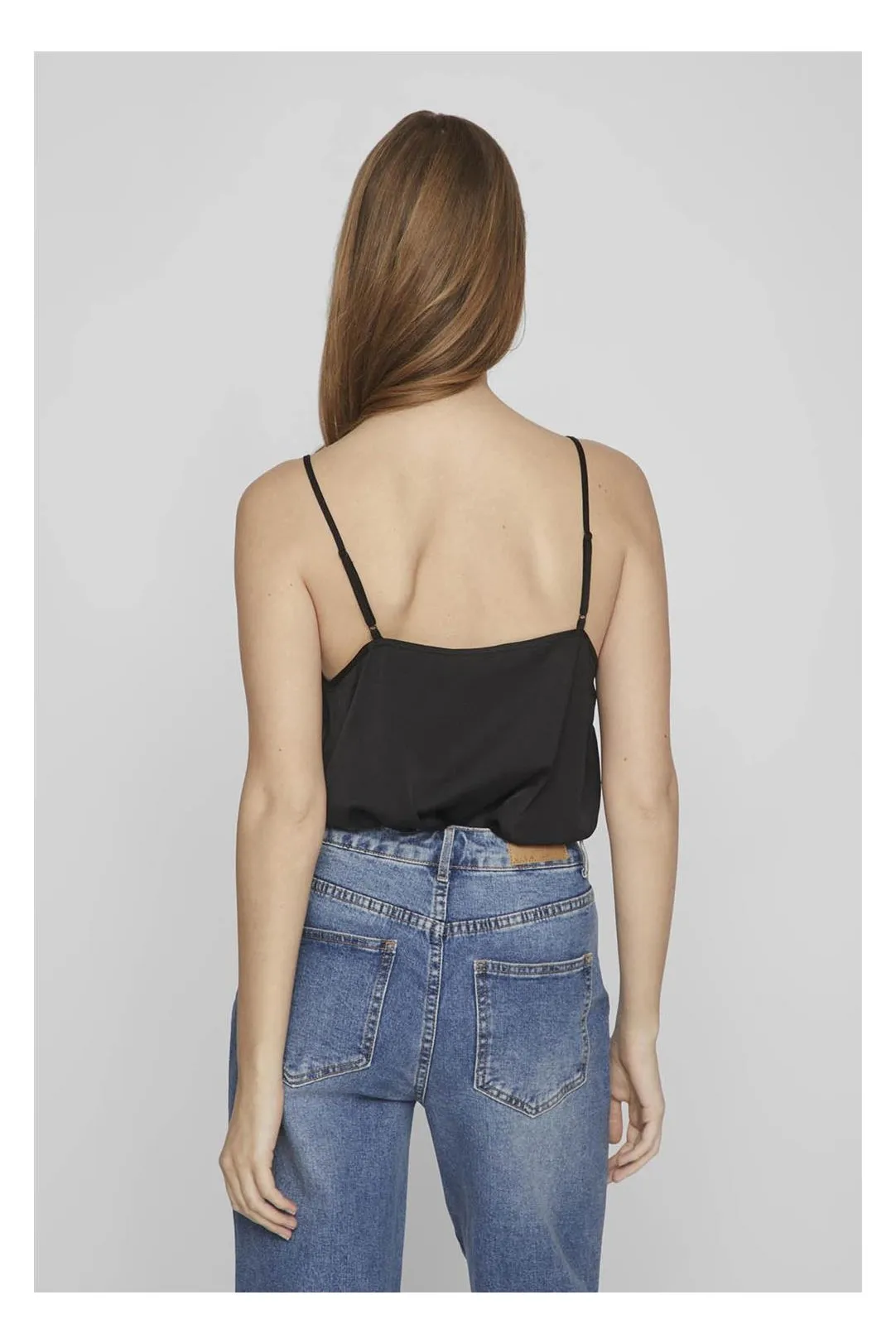 Women's Black Tank Top - VICAVA