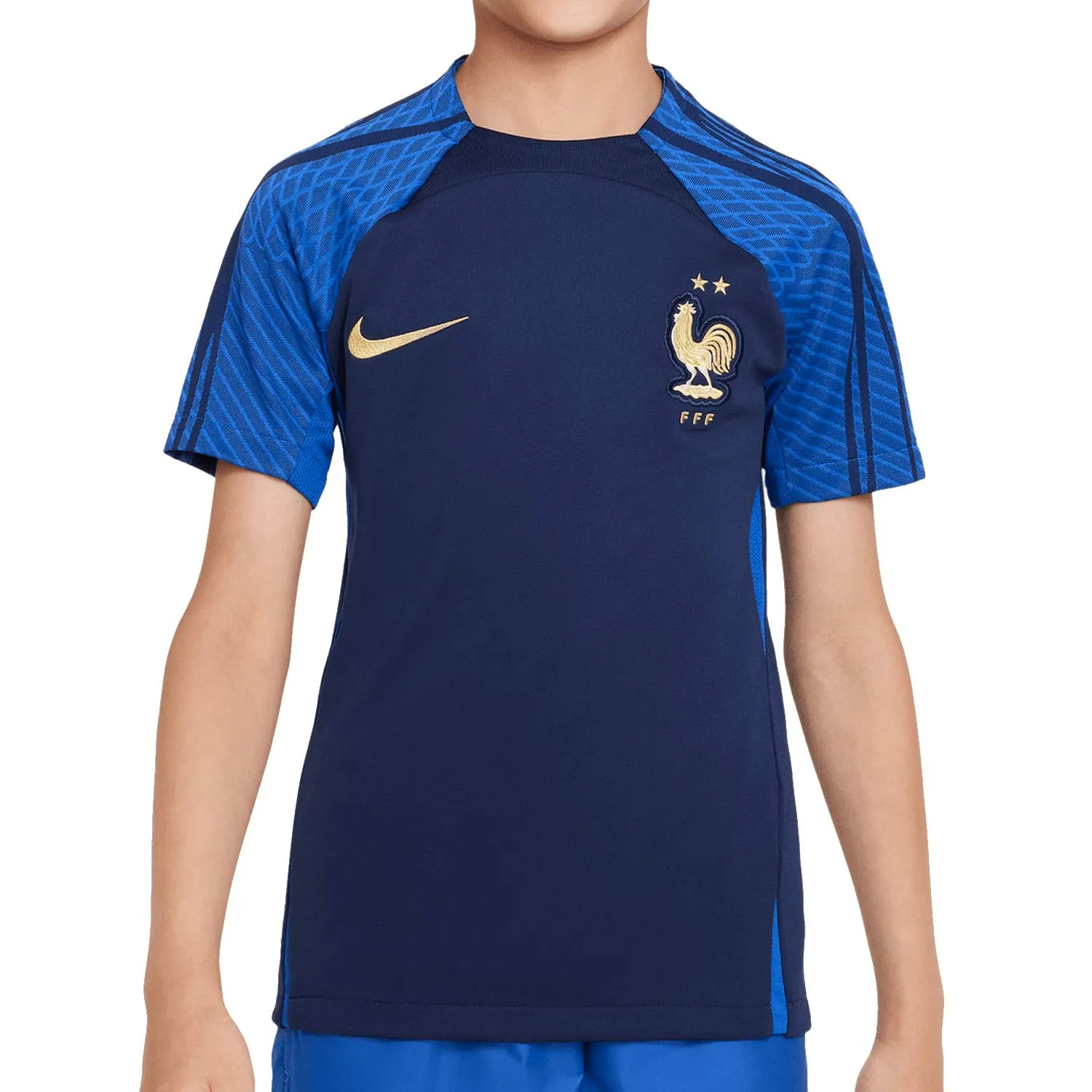 Camiseta Nike Francia niño entreno Dri-Fit Strike