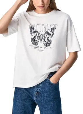 Pepe Jeans Dharma Blanco Women's T-Shirt