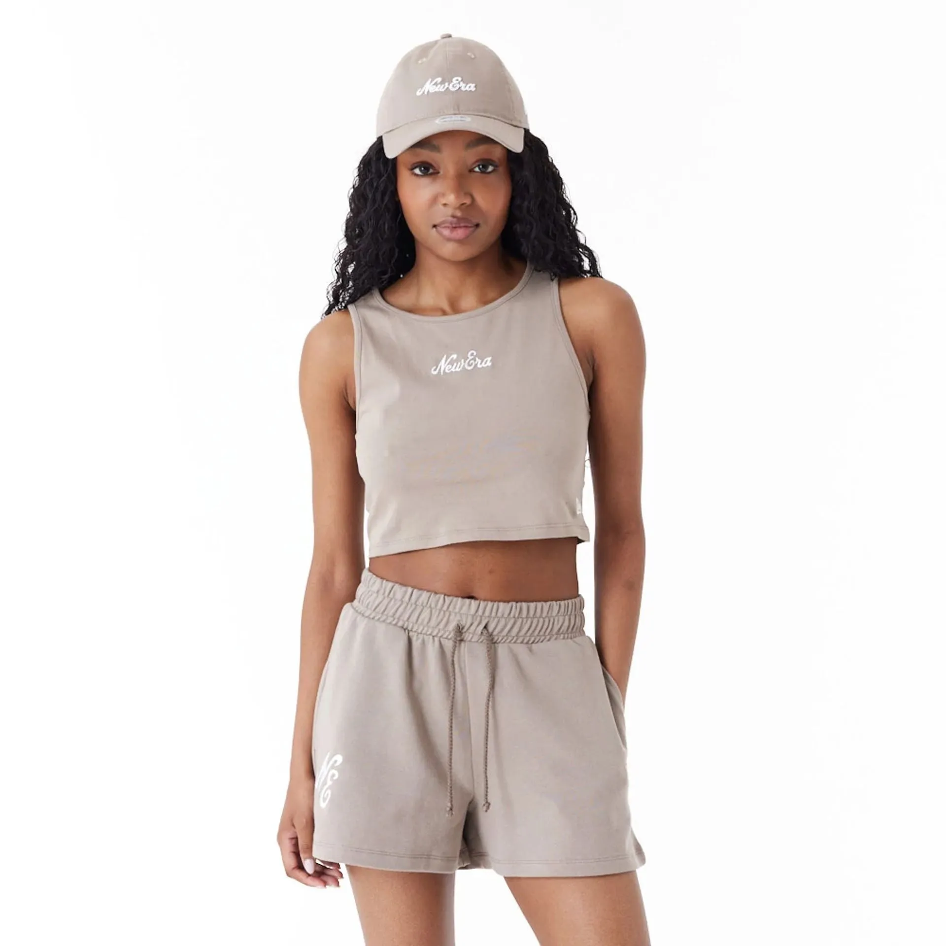 Camiseta sin mangas crop New Era