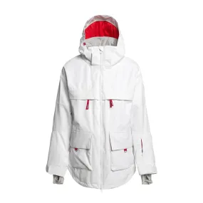 Campera Snow Roxy Chloe Kim Blanco