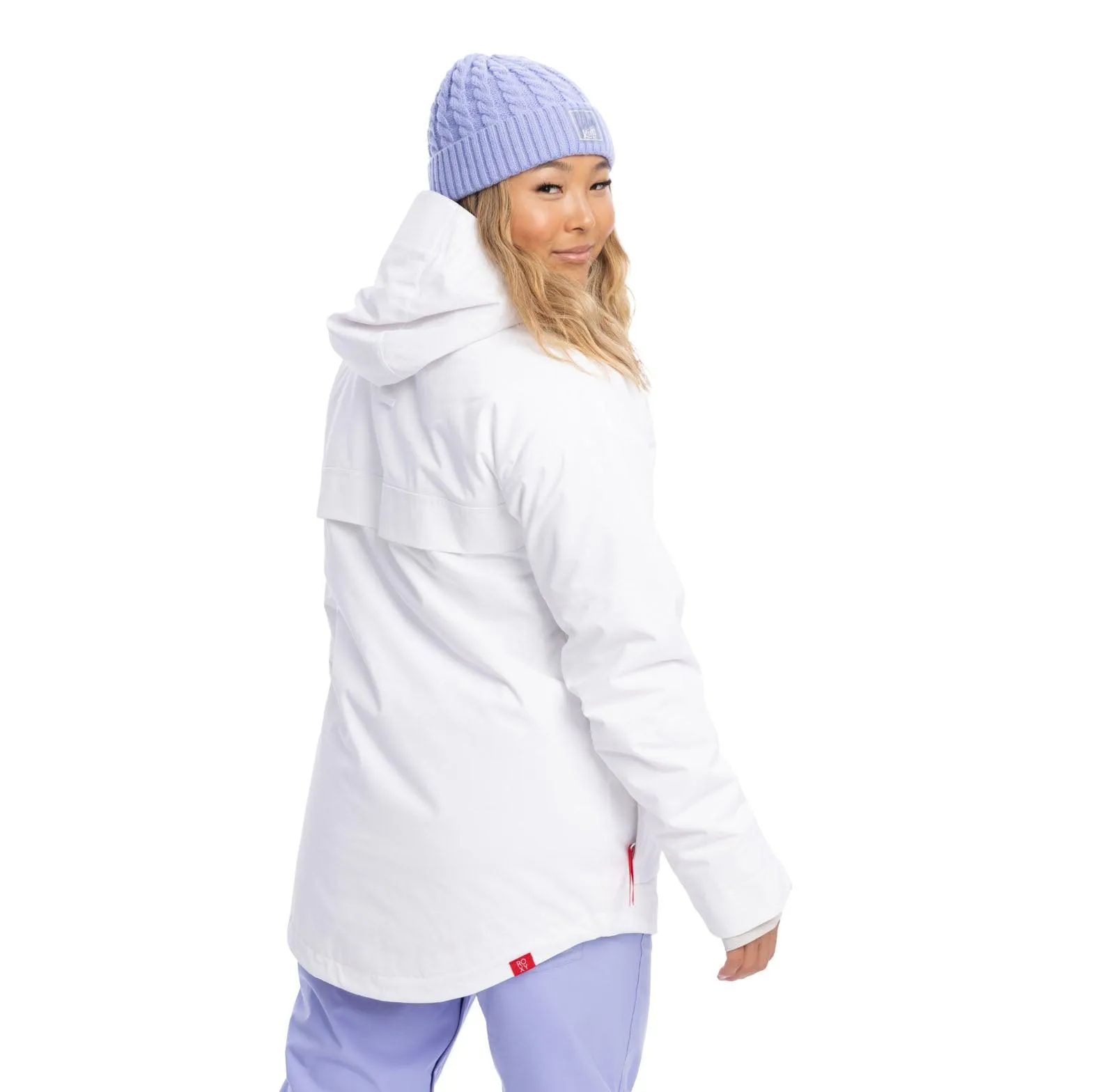 Campera Snow Roxy Chloe Kim Blanco