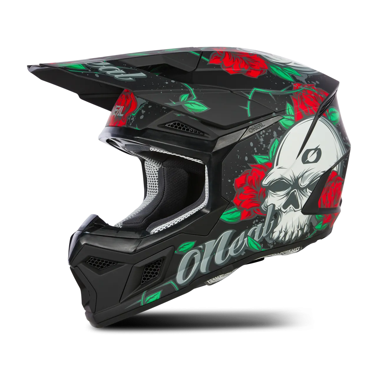 Casco de Cross Niño O'Neal 3SRS Melancia Negro-Multicolor