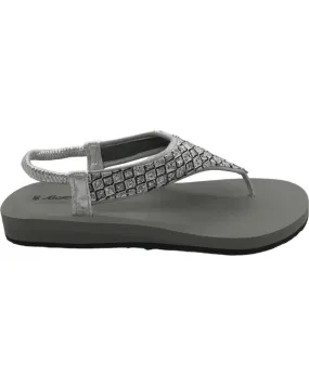 Chanclas NICOBOCO  de Mujer CHANCLA AGUA MUJER BALI  PLATA