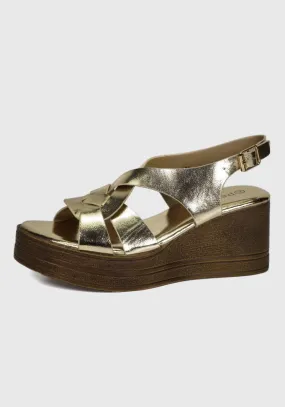 Floriana Dorado Sandal.