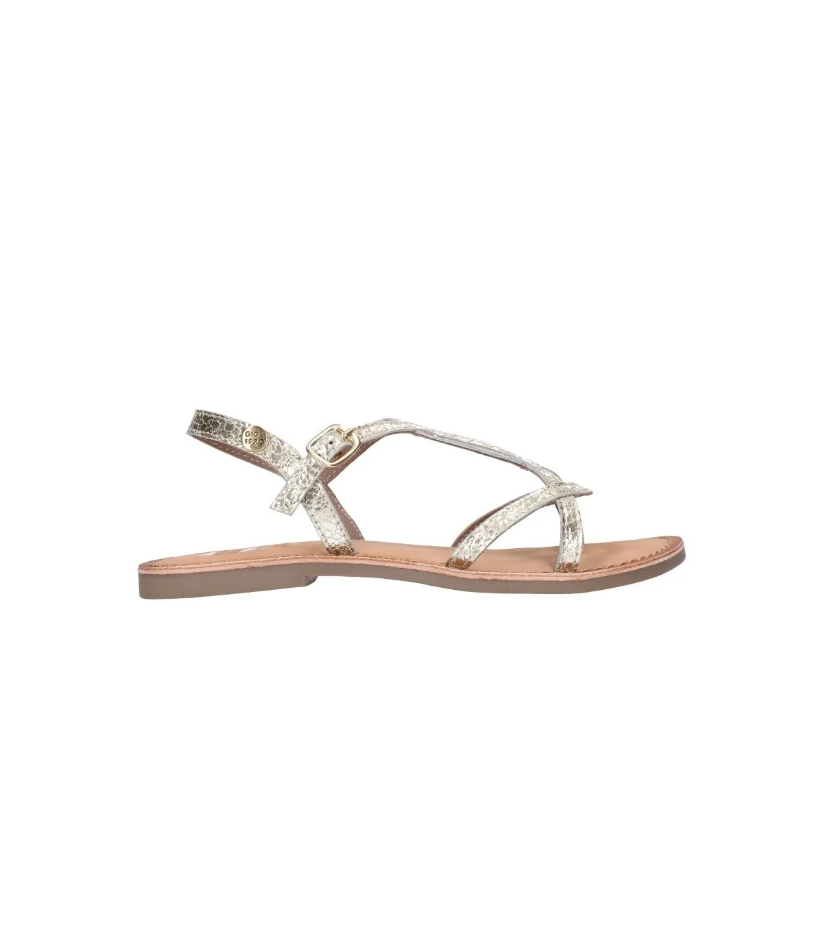 GIOSEPPO 47837 Girls' Platinum Sandal