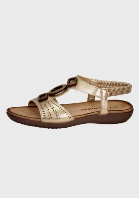Golden Sandalias Milu