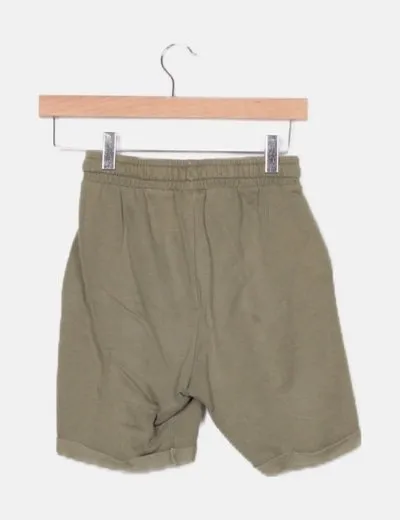 Green Benetton Shorts