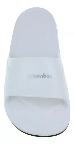 Green Box Chancla Blanco Full Plastic Hombre 77192