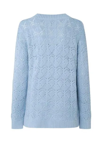 Pepe Jeans Women's Blue Terra Jersey.