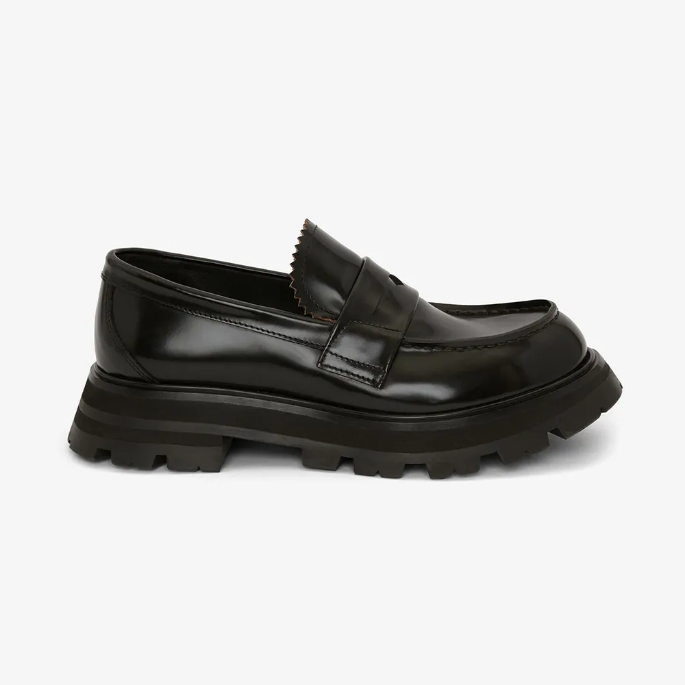 Mocasines Wander para mujer de Alexander Mcqueen-NEGRO