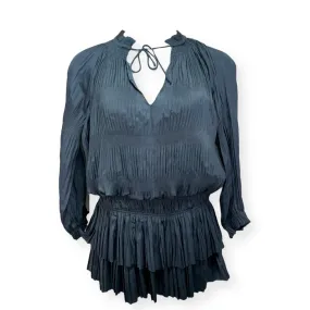 Size L Navy Casual Short Dress by Current Air
