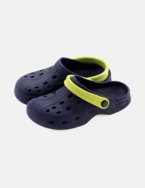 Casual navy blue crab sandals