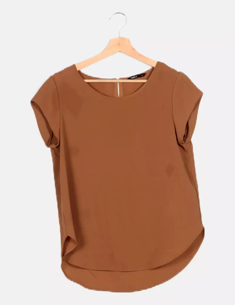 Casual Brown T-Shirt