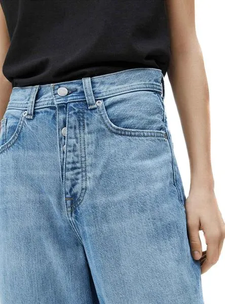 Pepe Jeans Addison Azul Mujer Jeans Pantalón Vaquero