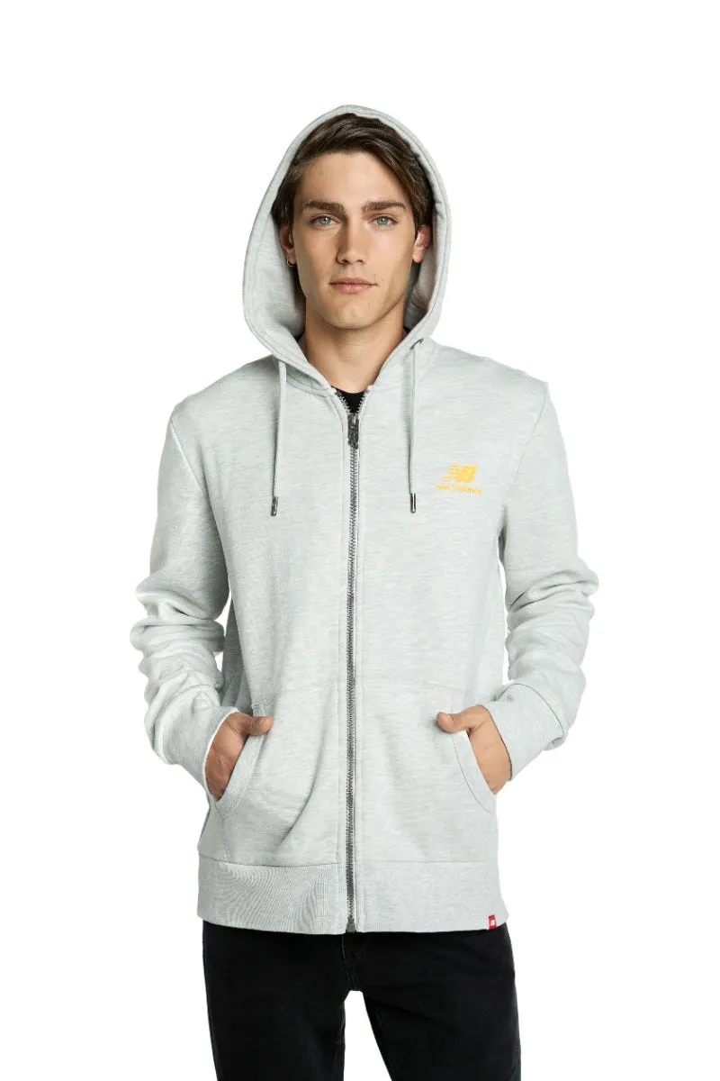 Men's New Balance White Lifestyle Sweater