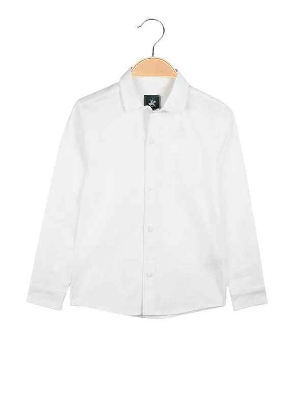 Polo Club Camisa niño con bolsillo