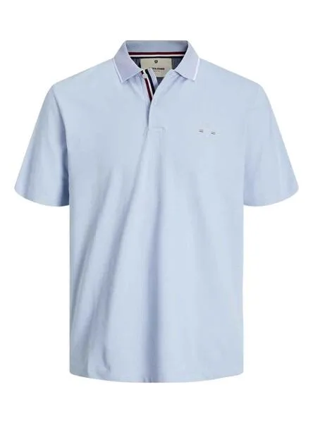 Men's Blue Jack and Jones Blushield Polo
