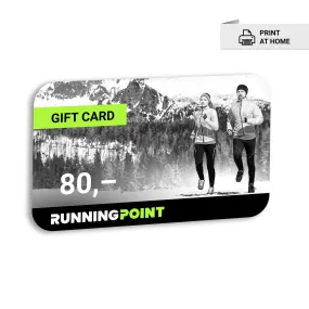 Running Point 80 Euro Vale Regalo