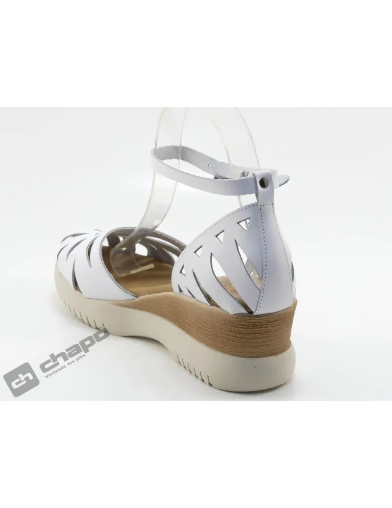 Sandalia Blanco Porronet 3023
