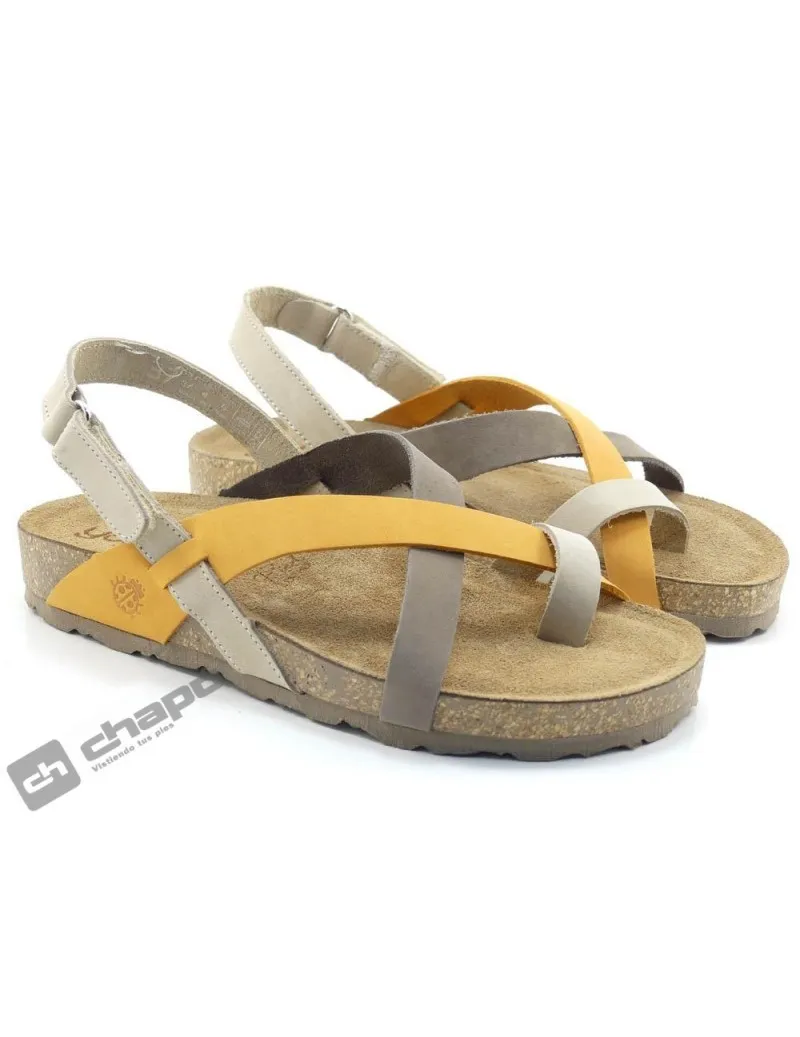 Sandalia Marron Yokono Jerba 718