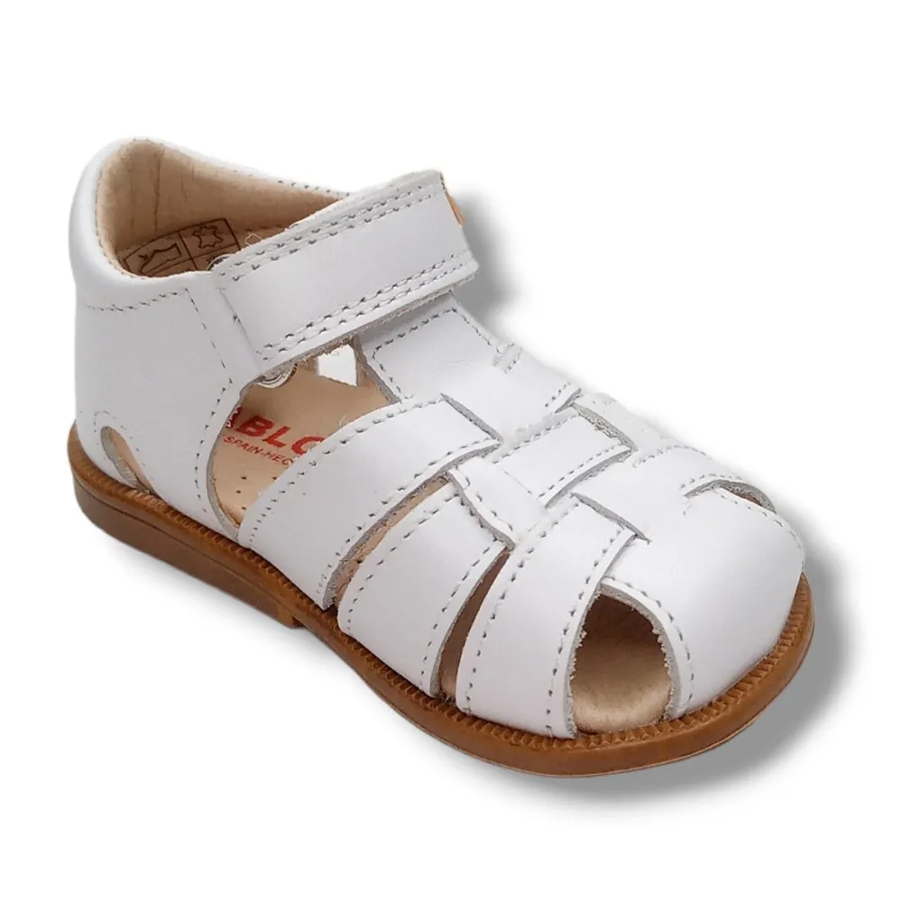 Sandalia Pablosky Cerrada 078400 BLANCO CORDONETS