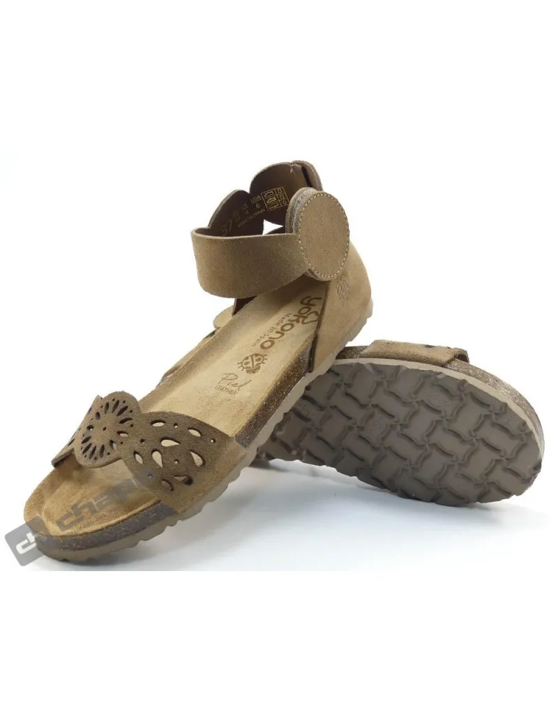 Sandalia Taupe Yokono Villa 086
