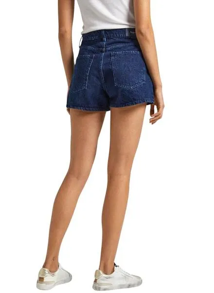 Pepe Jeans Women's Short A-Line Denim Skirt