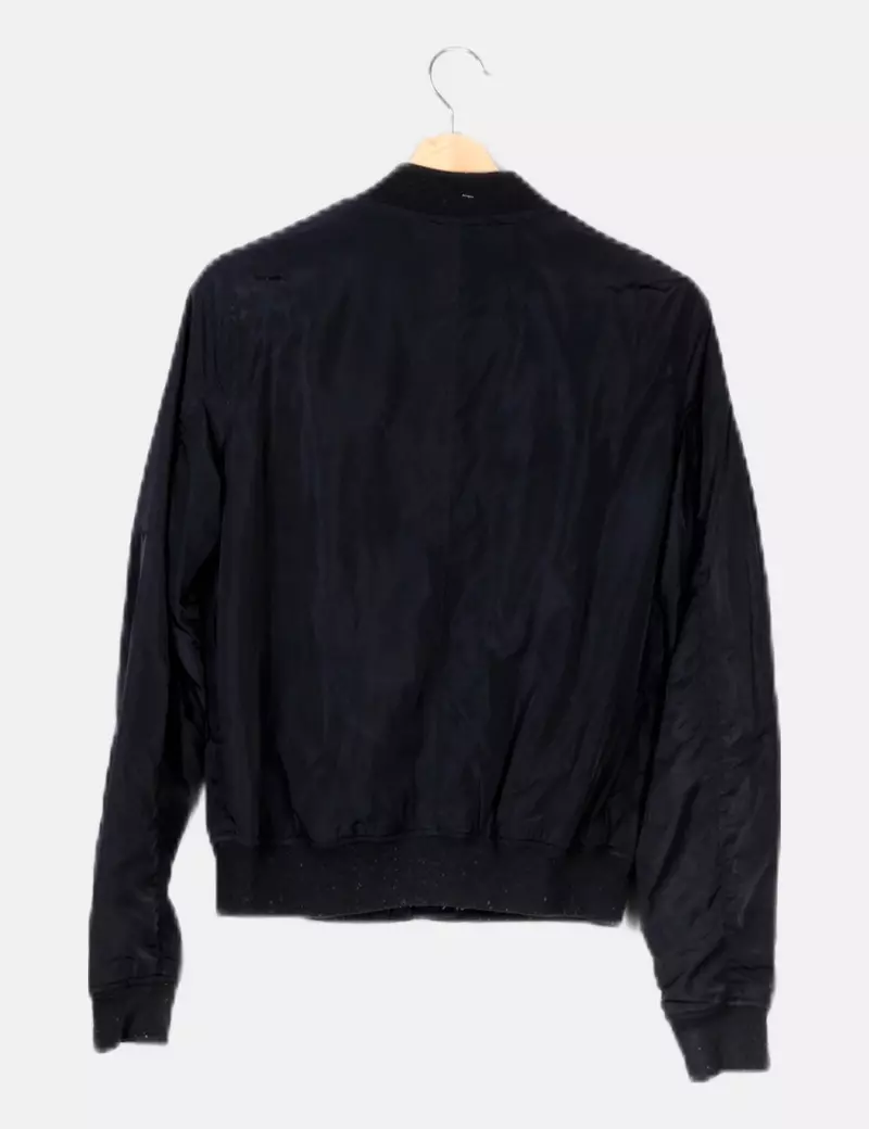 Springfield navy blue casual bomber