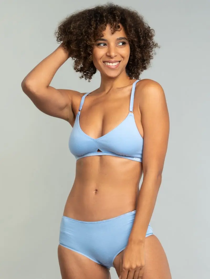 Certified 100% Organic Comfortable Bra