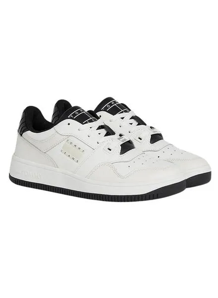 Tommy Hilfiger White Women's Basket Sneakers