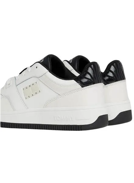 Tommy Hilfiger White Women's Basket Sneakers