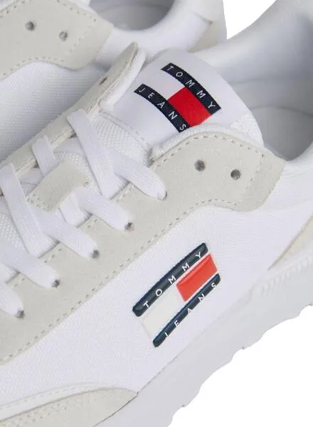 Tommy Jeans Tech Runner White Women's Sneakers.