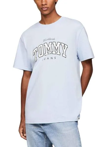 Tommy Jeans Varsity Blue T-shirt Men