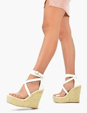 white extreme pole wedge