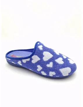 Zapatilla de mujer Biorelax en azulón 13277