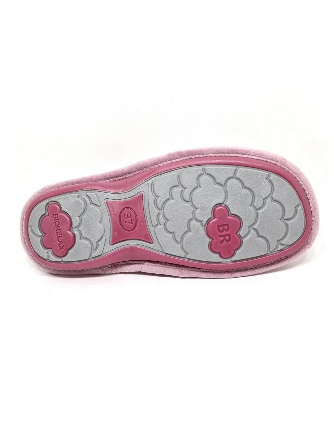 Zapatilla de mujer Biorelax en rosa 4621