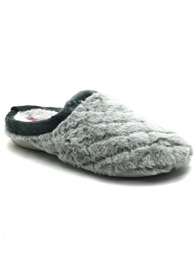 Zapatilla de mujer en gris claro Biorelax 13111