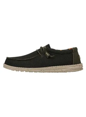 Hey Dude Wally Sox Black Men's Shoes